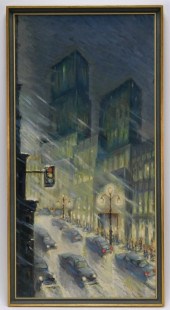 1961 NEW YORK CITY WINTER STRE