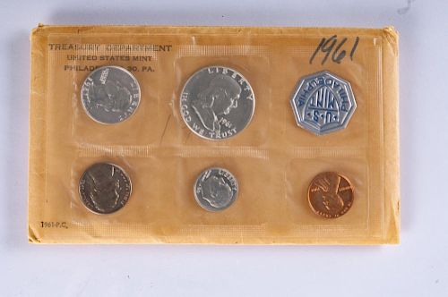 1961 PROOF SETIncludes(1) quarter