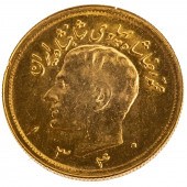 1961 (SH 1340) IRAN GOLD 2.5 P
