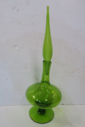 1962 BLENKO HAND BLOWN DECANTE