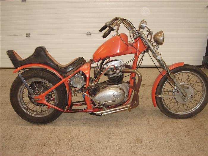 1962 Hard Tail Springer 550cc