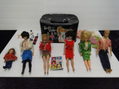1963 BARBIE & MIDGE TRAVEL PAL