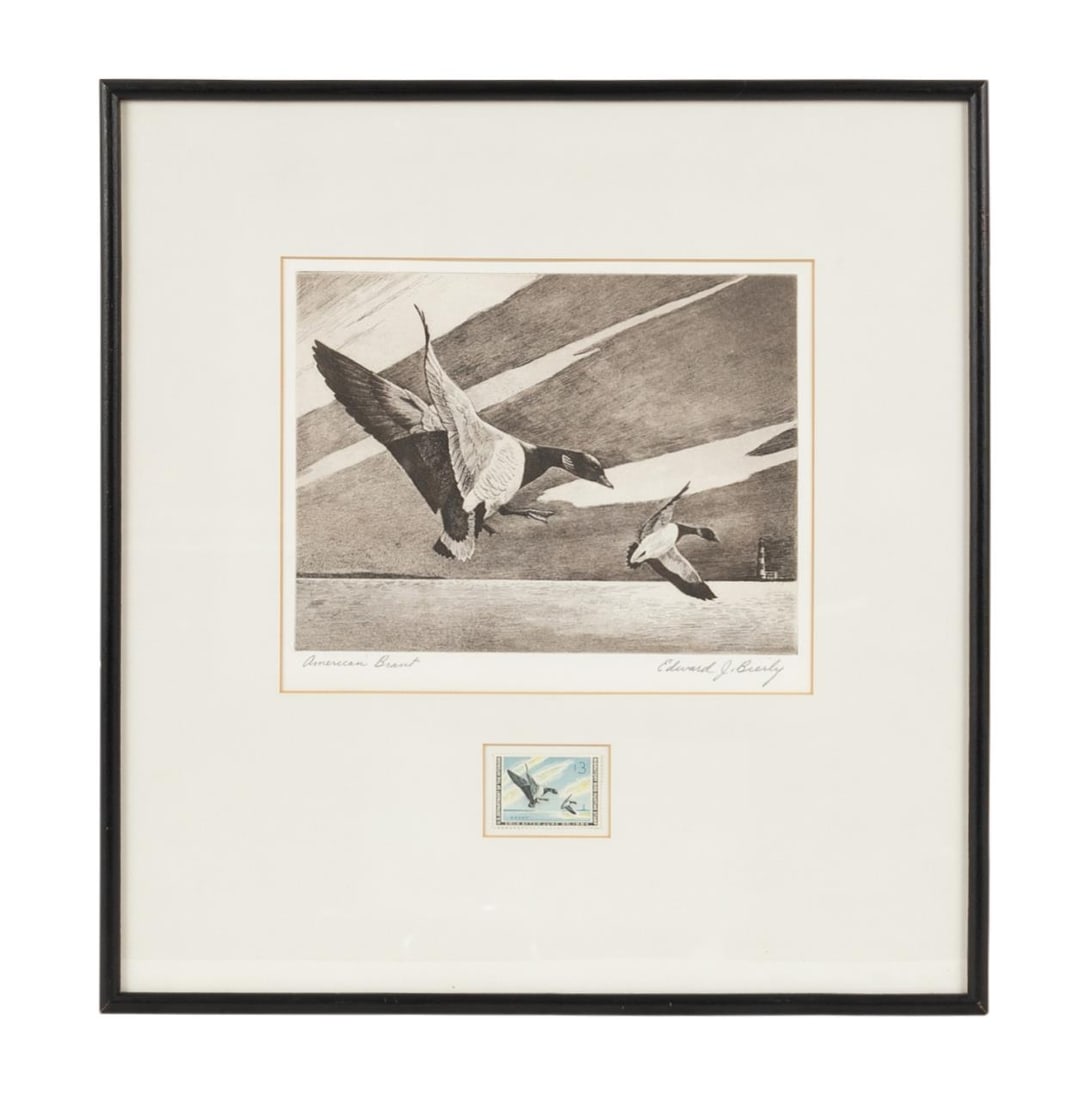 1963 FEDERAL DUCK STAMP PRINT AND