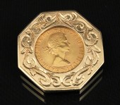 1963 GOLD SOVEREIGN ELIZABETH