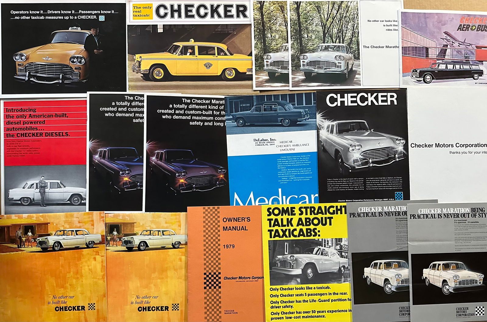 1963 TO 1980 CHECKER - TWENTY SEVEN