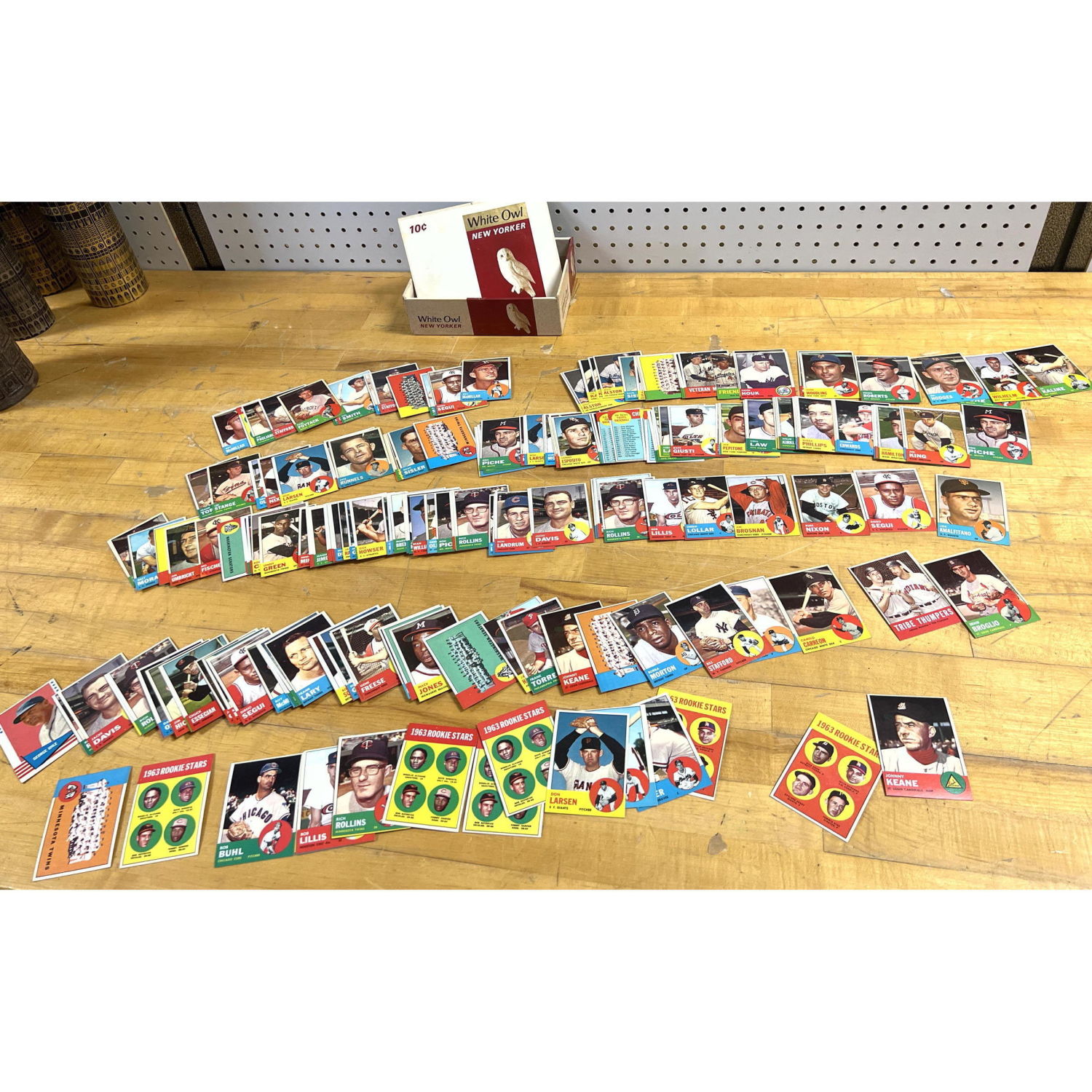 1963 Topps baseball cards approx