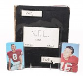 1964 Topps football lot, (80)+