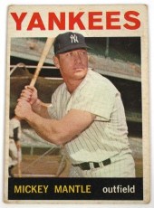 1964 TOPPS MICKEY MANTLE #5019