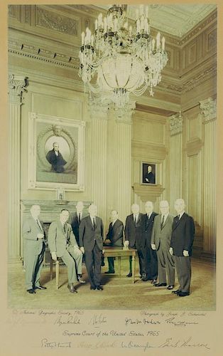 1965 SIGNED US SUPREME COURT