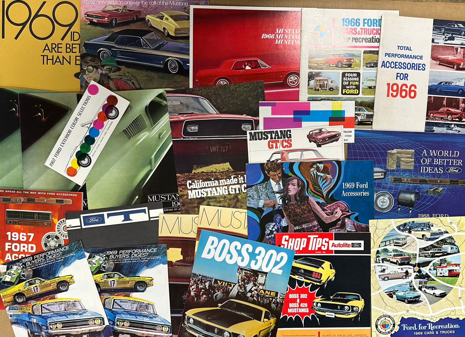 1966 - 1969 FORD, INCLUDES MUSTANG,