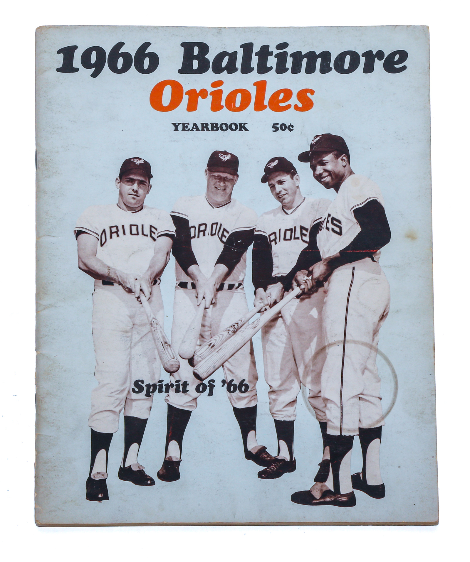1966 BALTIMORE ORIOLES YEAR BOOK .