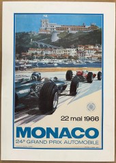 1966 MONACO GRAND PRIX ORIGINA