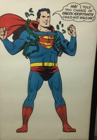 1966 SUPERMAN POSTERG & F Posters