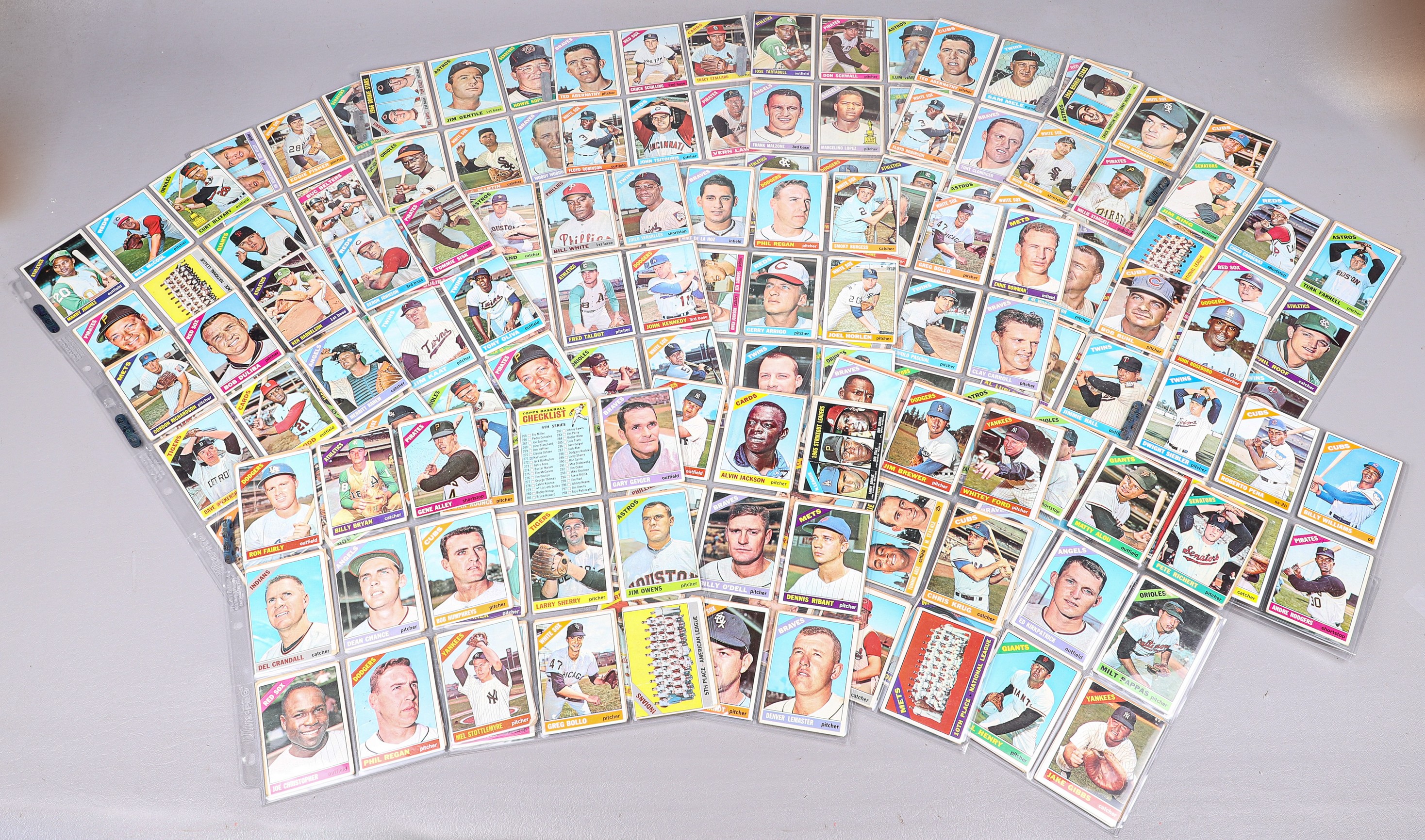 1966 Topps Baseball Lot, (360)+
