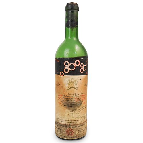 1967 MOUTON ROTHSCHILD RED WINE