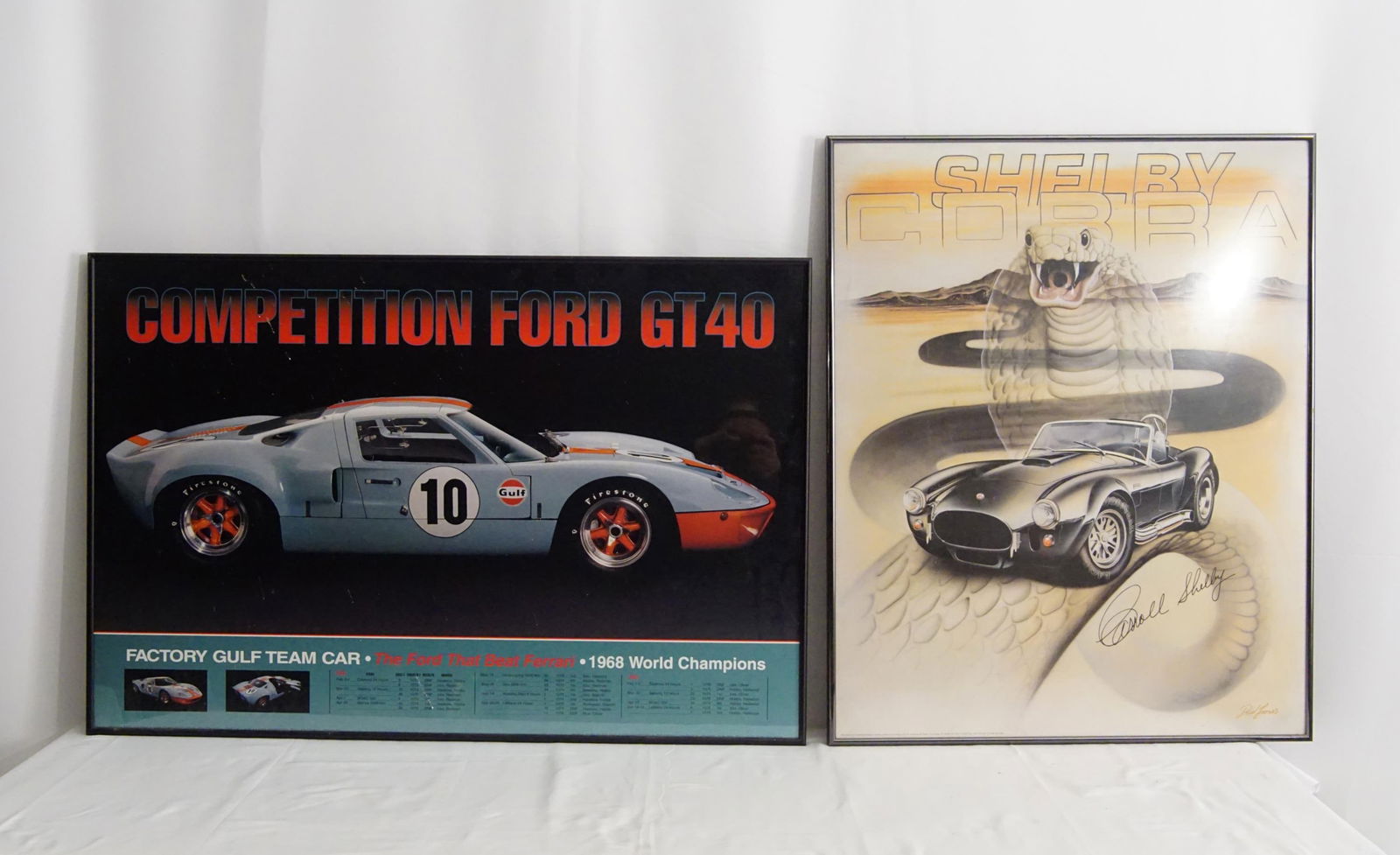1968 FORD GT40 SHELBY AND SHELBY