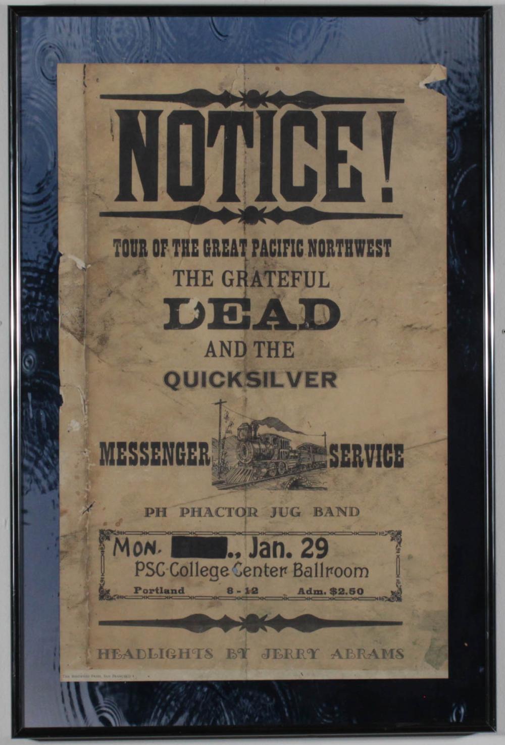 1968 GRATEFUL DEAD/QUICKSILVER
