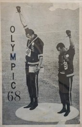 1968 OLYMPICS BLACK POWER SALU