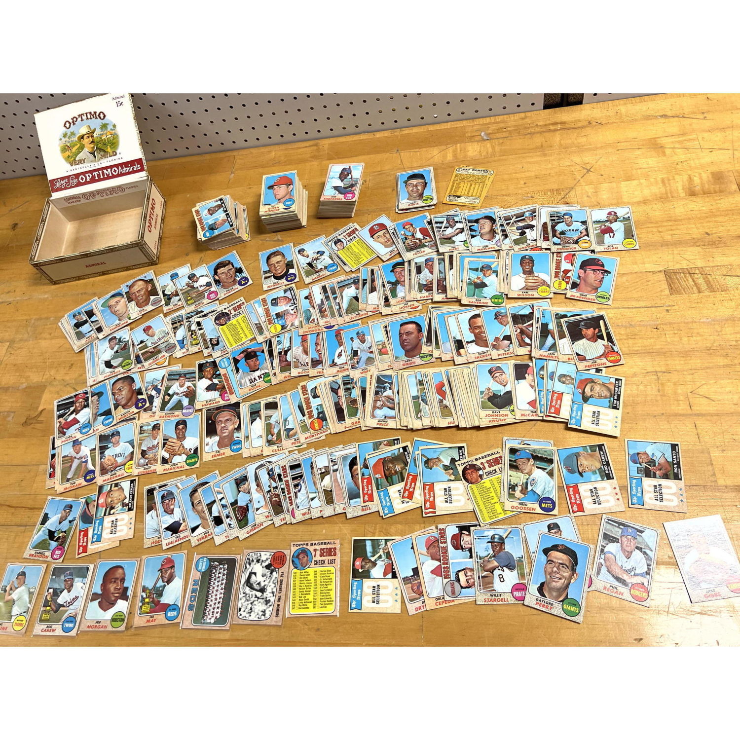 1968 Topps baseball cards approx