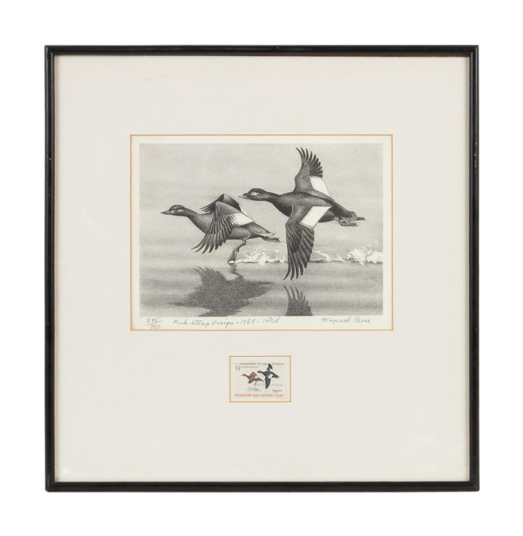 1969 FEDERAL DUCK STAMP PRINT AND