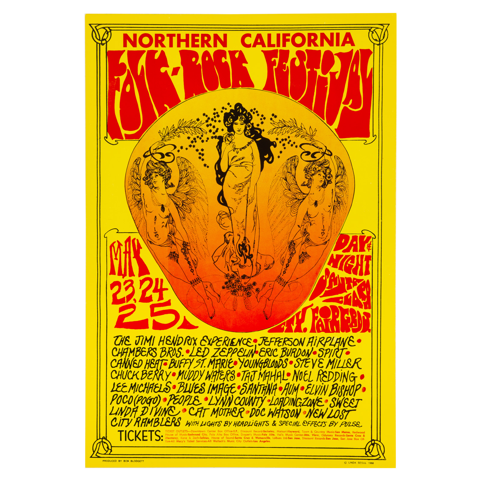 1969 NORTHERN CALIFORNIA CAL FOLK