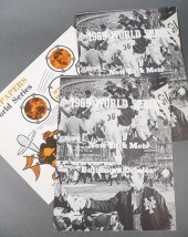 1969 WORLD SERIES SCORE CARDS