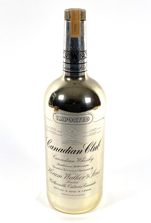 1970 CANADIAN CLUB SEALED BOTTLE
