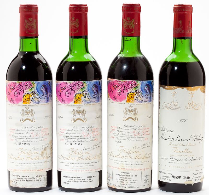 1970 Chateau Mouton & Mouton-B