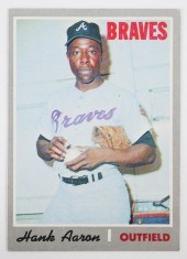 1970 TOPPS HANK AARON #5001970