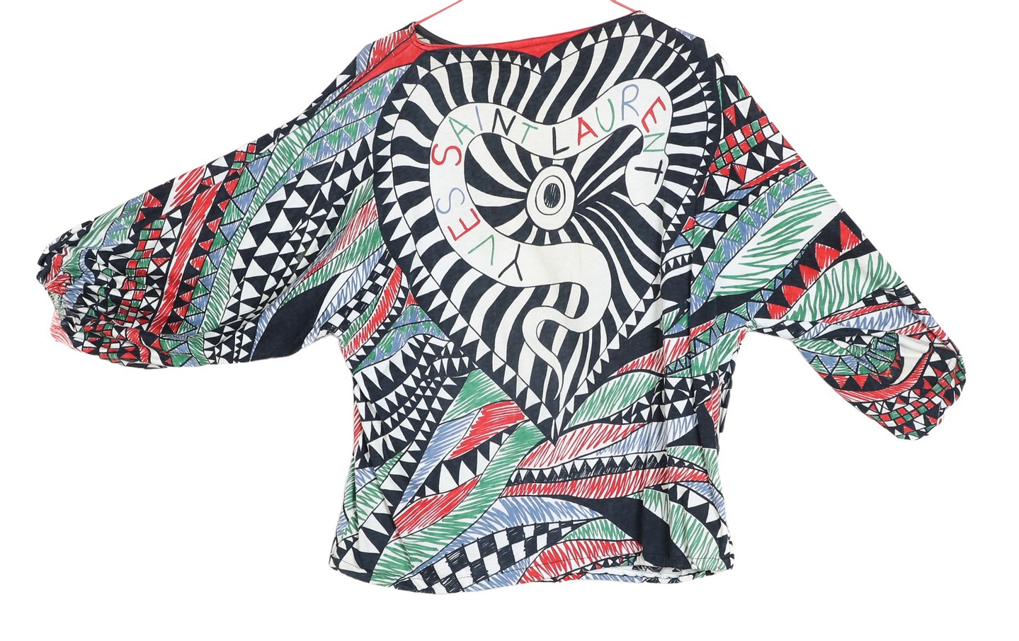 1970 Yves Saint Laurent cotton