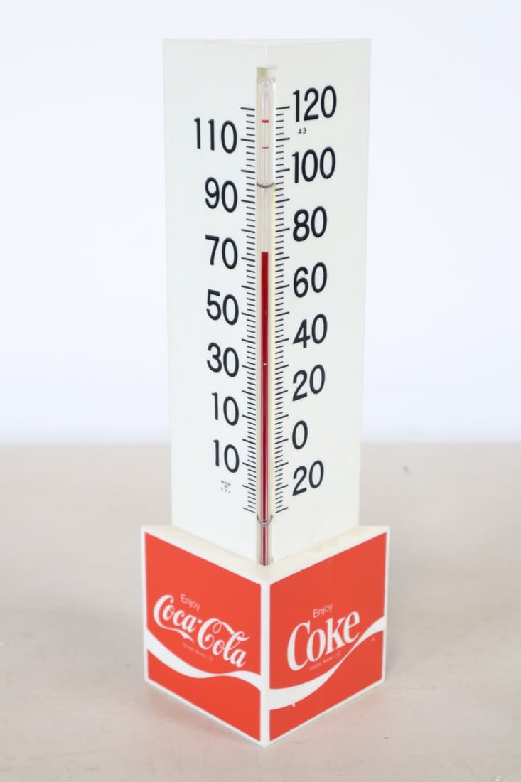 1970'S COCA COLA PLASTIC WALL