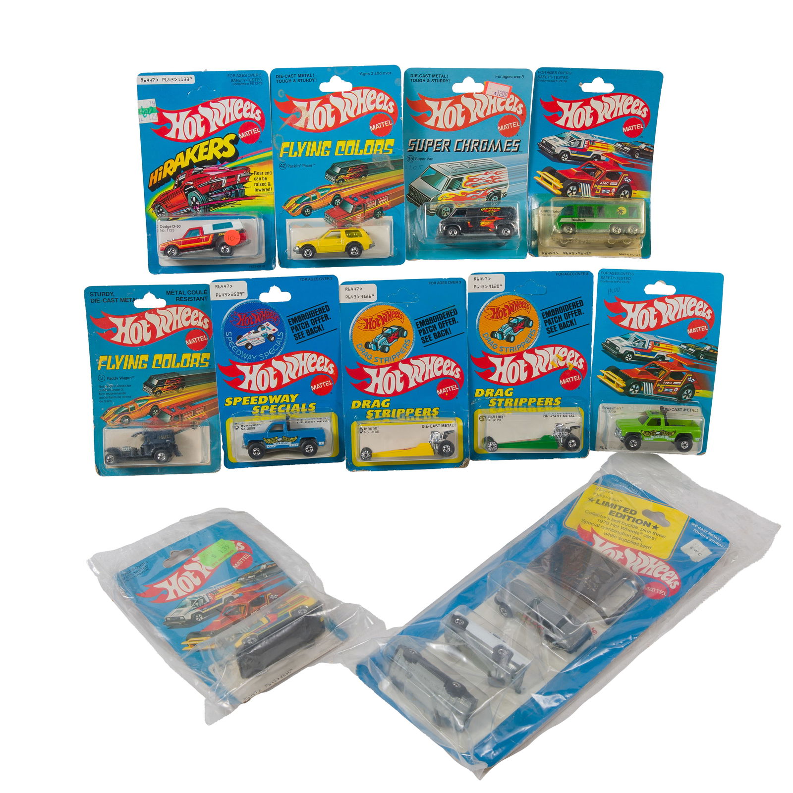 1970'S HOT WHEELSGroup of 1970's