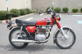 1972 Honda CB350 Original thro