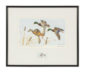 1972 IOWA STATE DUCK STAMP PRI