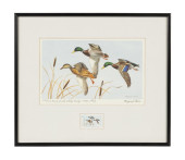 1972 IOWA STATE DUCK STAMP PRI