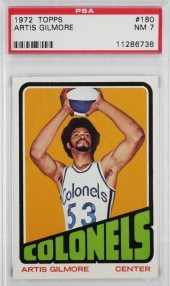 1972 TOPPS ARTIS GILMORE RC #1