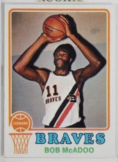 1973-74 TOPPS BOB MCADOO RC #1