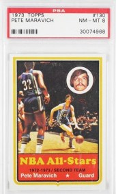 1973 TOPPS PETE MARAVICH #130