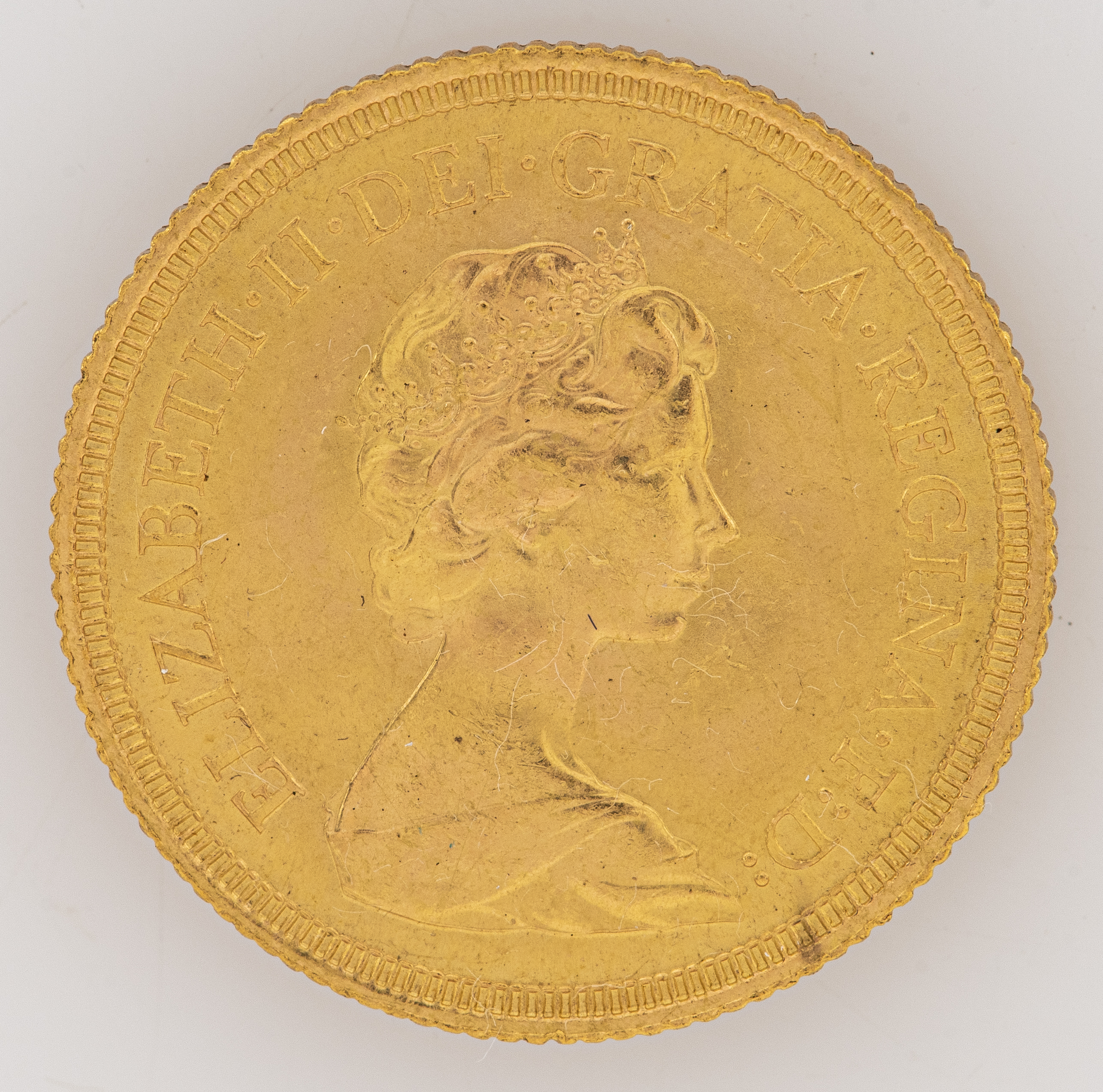 1974 22K GREAT BRITAIN ELIZABETH II