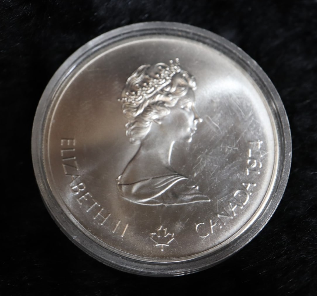1974 $5 OLYMPIC RINGS MONTREAL