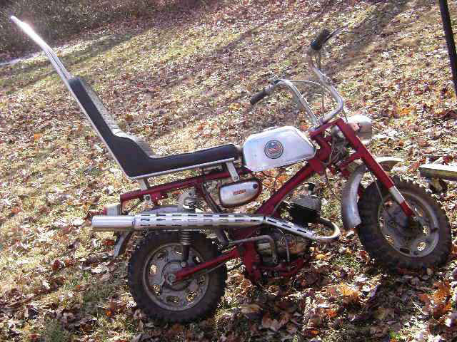 1974 Benelli mini Chopper. Barn