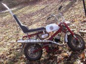 1974 Benelli mini Chopper. Bar