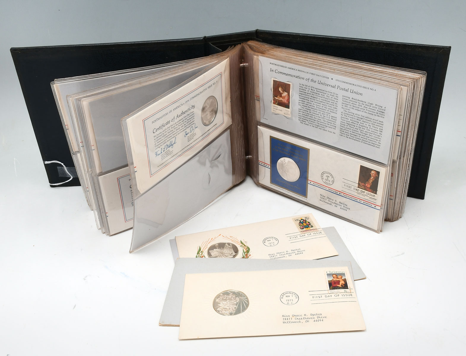 1974 FRANKLIN MINT ''POSTMASTERS OF