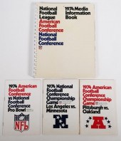 1974 NFL MEDIA GUIDES, PRO BOW