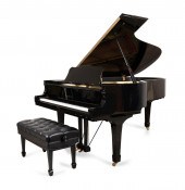 1975 YAMAHA EBONY SEMI-GRAND C