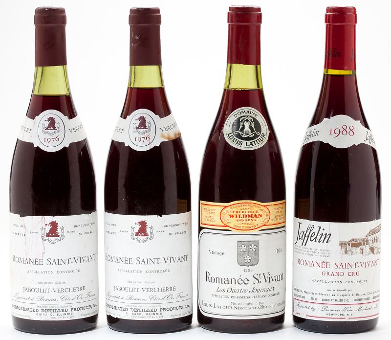 1976 1978 & 1988 Romanee St.
