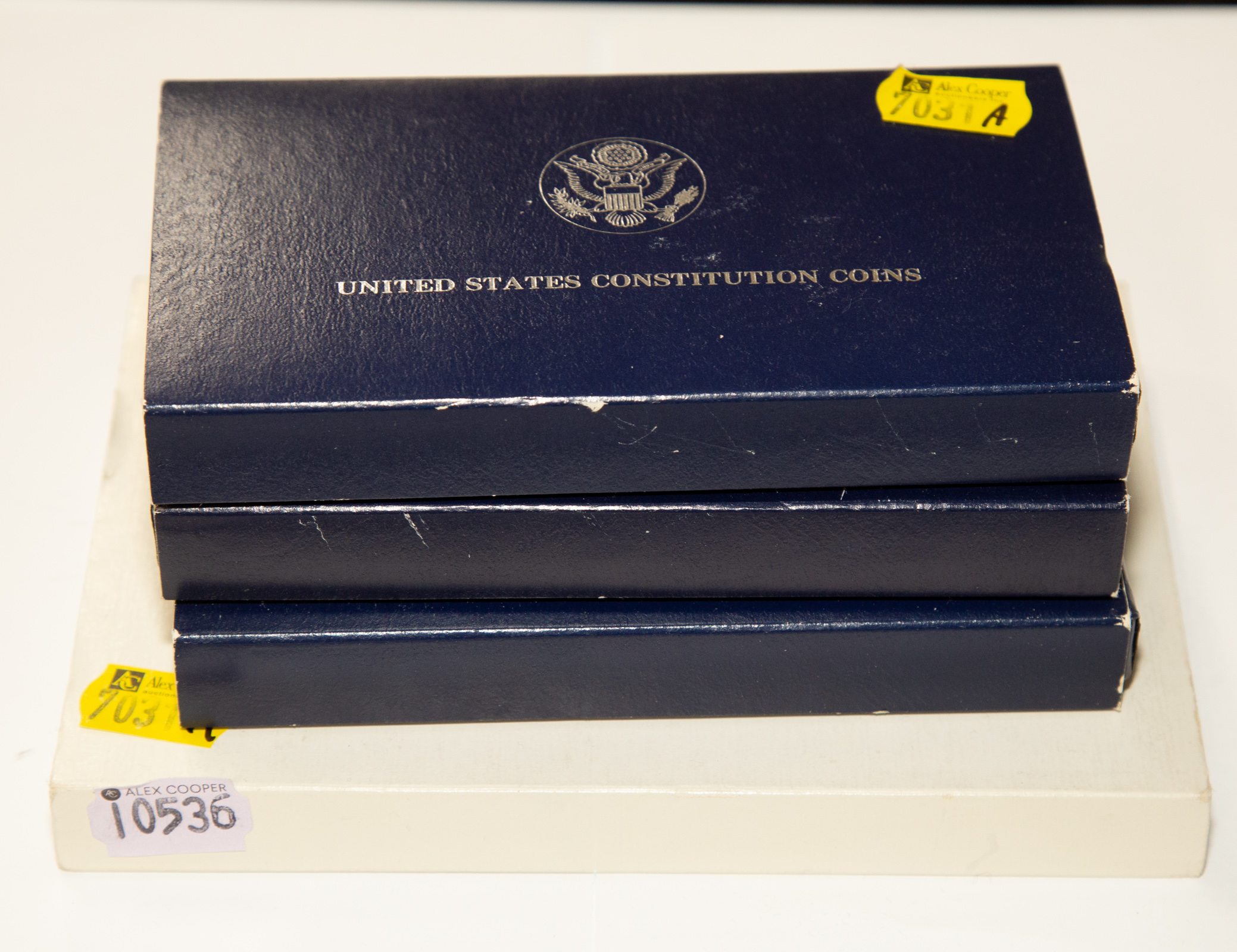 1976 3 PC SILVER PROOF SET + 3-1987
