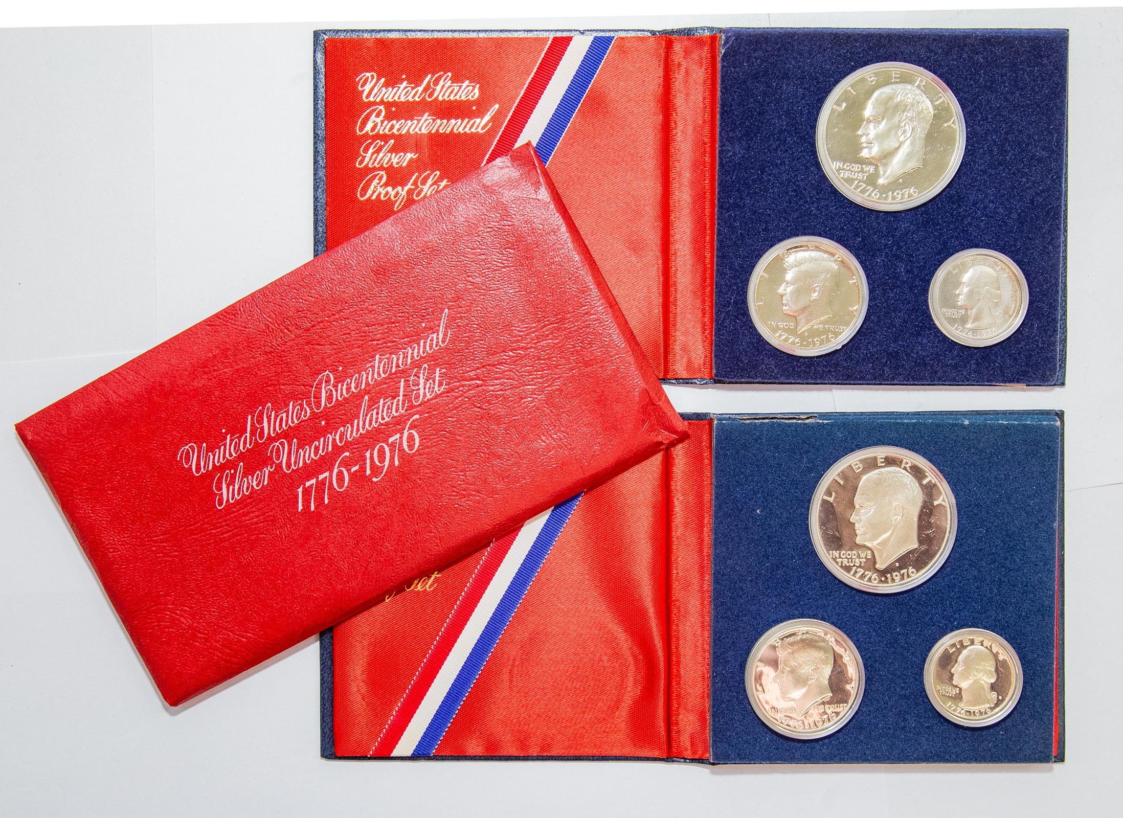 1976 BICENTENNIAL SILVER SETS - 2