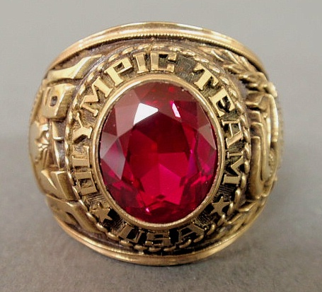 1976 Olympic Team ring 10k yg