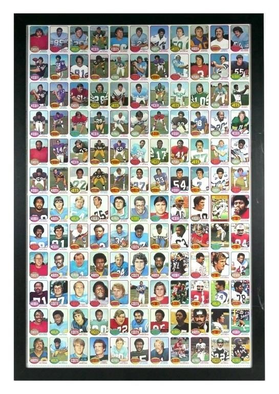 1976 TOPPS UNCUT SHEET WALTER